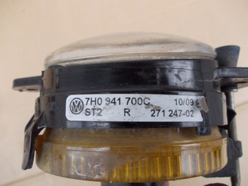 HALOGEN PRAVÝ SKODA ROOMSTER FABIA II 7H0941700C