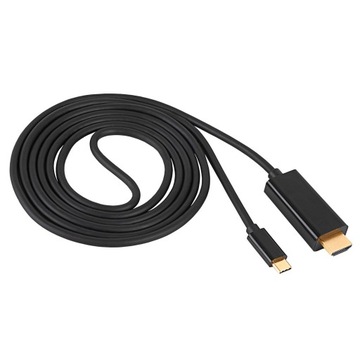 Кабель USB тип C — HDMI 4K Akyga AK-AV-18 1,8 м