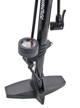 СТАЦИОНАРНЫЙ МЕТАЛЛИЧЕСКИЙ ВЕЛОСИПЕДНЫЙ НАСОС С МАНОМЕТРОМ