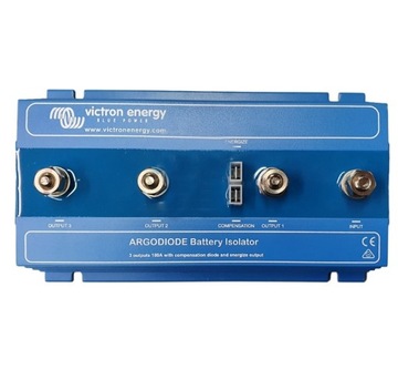 Izolator baterii, diodowy Argodiode 180-3AC Victron Energy