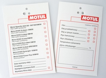 MOTUL ZAWIESZKA SERWISOWA WYMIANY OLEJU + TRYTYTKA