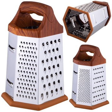 ТЕРКА ДЛЯ ОВОЩЕЙ С 6 КРАЯМИ 20см KINGHOFF KH-4081