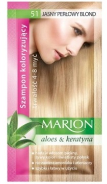 MARION Szamponetka Koloryzująca PERŁOWY BLOND 51