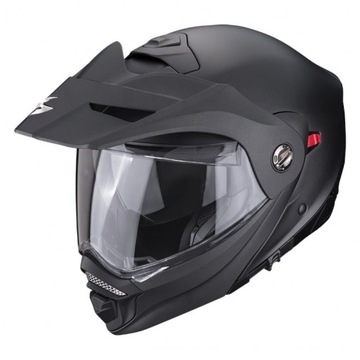 SCORPION ADX-2 Black Matt Kask szczękowy enduro