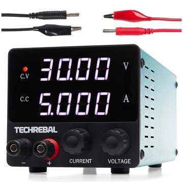 ZASILACZ LABORATORYJNY TECHREBAL SPS-F305 30V 5A PRECYZYJNY REGULOWANY