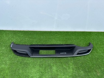 VW GOLF 7 VII KOMBI 5G9 LIFT SPOILER ZDERZAKA TYŁ + 2X CHROM H503JR