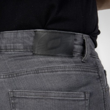 Брюки из потертого серого денима Ozone Striker Regular