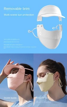 Sunscreen for Face Visor UV Protection Mask Sun Protection Sunlight