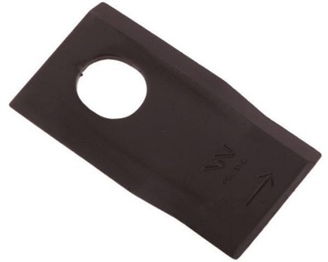 Nóż kosiarka lewy 92x48x4mm otwór 20x24 13800021 JF-Stoll WARYŃSKI 25szt