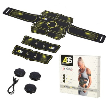 ЭЛЕКТРОСТИМУЛЯЦИЯ МЫШЦ SUPER ABS MASTER PRO HMS ТРЕНИРОВОЧНАЯ СТИМУЛЯЦИЯ