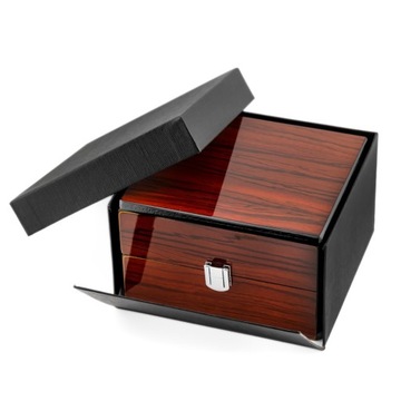 Inny Prezentowe pudełko na zegarek - drewniane LUX