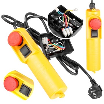 PILOT WCIĄGARKI WYCIĄGARKI STEROWNIK Z KONDENSATOREM 230V 300,600,400,800KG