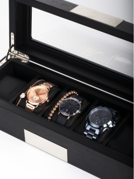 ДЕРЕВЯННАЯ КОРОБКА ДЛЯ 5 БОЛЬШИХ ЧАСОВ