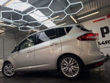Ford C-MAX II Grand C-MAX Facelifting 1.5 EcoBoost 150KM 2016 Ford C-MAX TITANIUM jedyny tak wyposazony unikat bezwypadkowy ledy kamera, zdjęcie 10