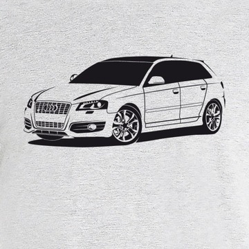 Koszulka Audi A3 S3 8P t-shirt na prezent