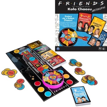 FRIENDS PRZYJACIELE KOŁO CHAOSU GRA TOWARZYSKA !!!