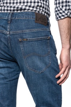 Męskie spodnie jeansowe proste Lee DAREN ZIP FLY W33 L36