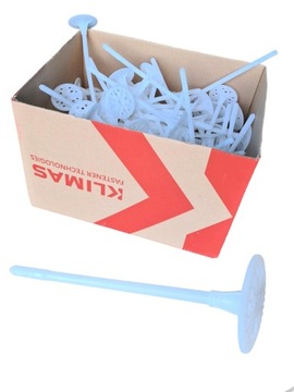 Соединители пенопластовые 10х160, пластиковый штифт