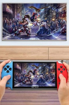 ПОРТАТИВНАЯ ИГРОВАЯ КОНСОЛЬ X12 PLUS РЕТРО 1000 ИГР 16 ГБ 7 ДЮЙМОВ