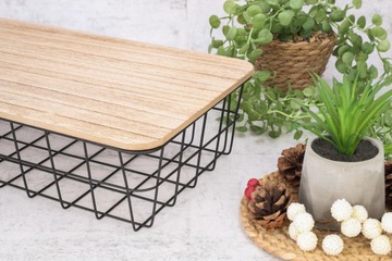 Корзина для фруктов и овощей, металлическая крышка.