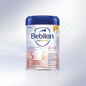 БЕБИЛОН ПРОФУТУРА ДУОБИОТИК 3 800Г МОЛОКО ПОСЛЕ 1 ГОДА ЖИЗНИ