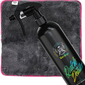 RR Customs RRC BAD BOYS QUICK DETAILER PLUS 1L QD+ MIKROFIBRA 1200GSM 40x40