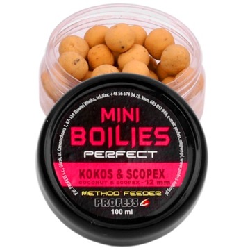 Kulki proteinowe 12mm PROFESS TRUSKAWKOWY KREM