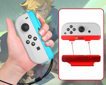 2 держателя HandGrip Joy-Con для Nintendo Switch / Switch OLED