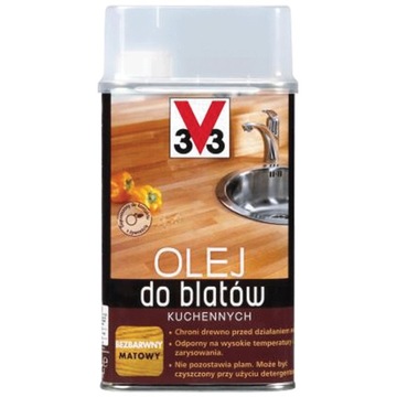 V33 Olej do blatów kuchennych 0,5L bezbarwny