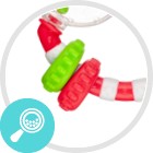 ИГРУШКА-ПРЕСЫЧКА CANPOL С БУСАМИ 0м+