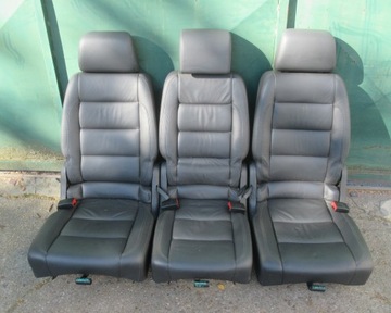 VW TOURAN 05R БОКОВЫЕ СИДЕНИЯ, КОЖА, КОМПЛЕКТ НА 5 ЧЕЛОВЕК