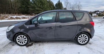 Opel Meriva II Mikrovan 1.4 Turbo ECOTEC 120KM 2013 Opel Meriva 1.4 120ps. Grzane Fotele Grzana Kierownica Klima Dwustrefowa 2, zdjęcie 11