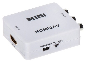 Konwerter HDMI/AV HDMI na CVBS + audio