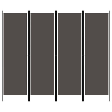 PARAWAN pokojowy dekoracyjny czarny ścianka 300 x 180 cm
