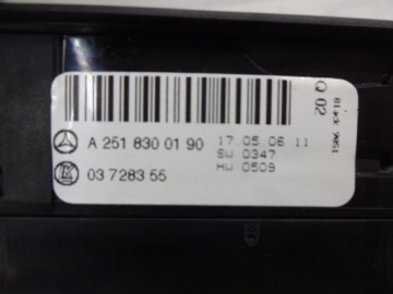 ПЕРЕКЛЮЧАТЕЛЬ УПРАВЛЕНИЯ ОКНОМ MERCEDES R-CLASS W251