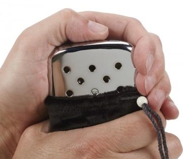 Грелка для рук Zippo Black Black Petrol + Zippo бензин 125мл