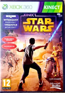 Kinect Star Wars PL Xbox 360 Polski Język Dubbing Pudełko Gwiezdne Wojny