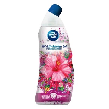Żel do WC AMBI PUR Hibicius Rose Różowy 750 ml