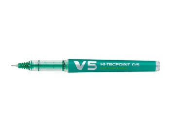 PILOT CIENKOPIS V5 NA NABOJE ZIELONY BG