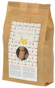 SMAKOLYKI ДЛЯ KONIA DELIZIA CLASSIC, BANAN, 1 KG, KERBL