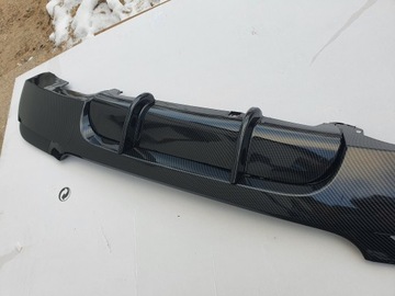 DYFUZOR E92 E93 dokładka CARBON POŁYSK TYŁ