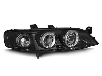 LAMPY REFLEKTORY OPEL VECTRA B 99-02 RINGI BLACK