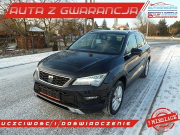 Seat Ateca SUV 1.0 EcoTSI Ecomotive 115KM 2019 Seat Ateca KAMERA COFANIANAWIGACJA PLGRZANE FOTELEELEK. KLAPA BAGAZNIKA