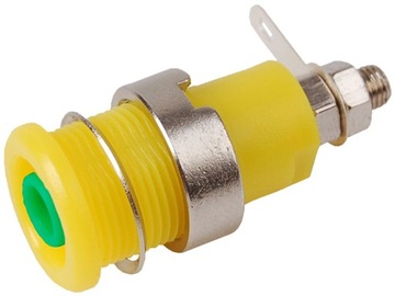 Gniazdo bananowe bezp laboratoryjne 4mm; GL60/GEN