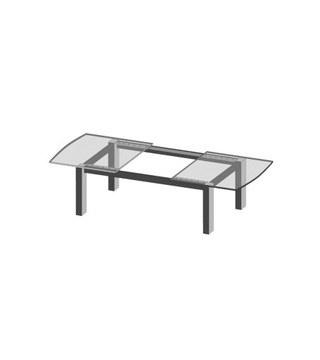 РАЗДВИЖНОЙ СТОЛ-ЛОФТ-ПАУК НА НОЖКАХ 100x70