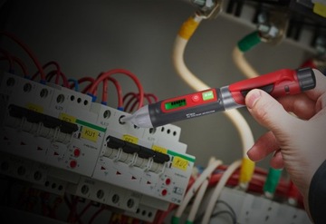 ТЕСТЕР ПЕРЕМЕННОГО НАПРЯЖЕНИЯ 12-1000 В БЕСКОНТАКТНЫЙ ТЕСТЕР WINTACT ALARM