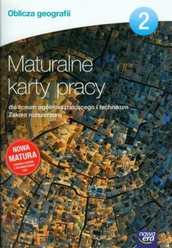 Oblicza geografii 2 Karty pracy Rozsz LO NOWA ERA