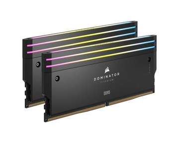 Pamięć DDR5 Corsair DOMINATOR TITANIUM RGB 64GB (2x32 GB) 6600 MT/s CL32 In
