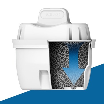 Набор из 6 фильтров из 6 фильтров Philips Micro x-Clean AWP212 для кувшина фильтра