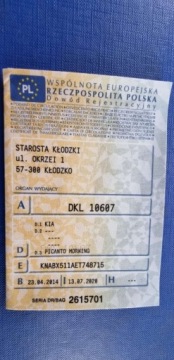 Kia Picanto II Hatchback 5d 1.0 69KM 2014 Kia Picanto 2014r, 1.0Benzyna. Uszkodzony lewy bok. Jezdzi. Benzyna 70KM, zdjęcie 17